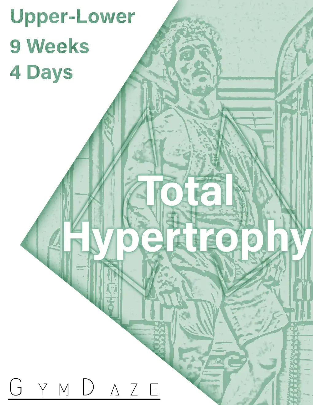 Mint GymDaze 4 Day Upper-Lower Total Hypertrophy program cover