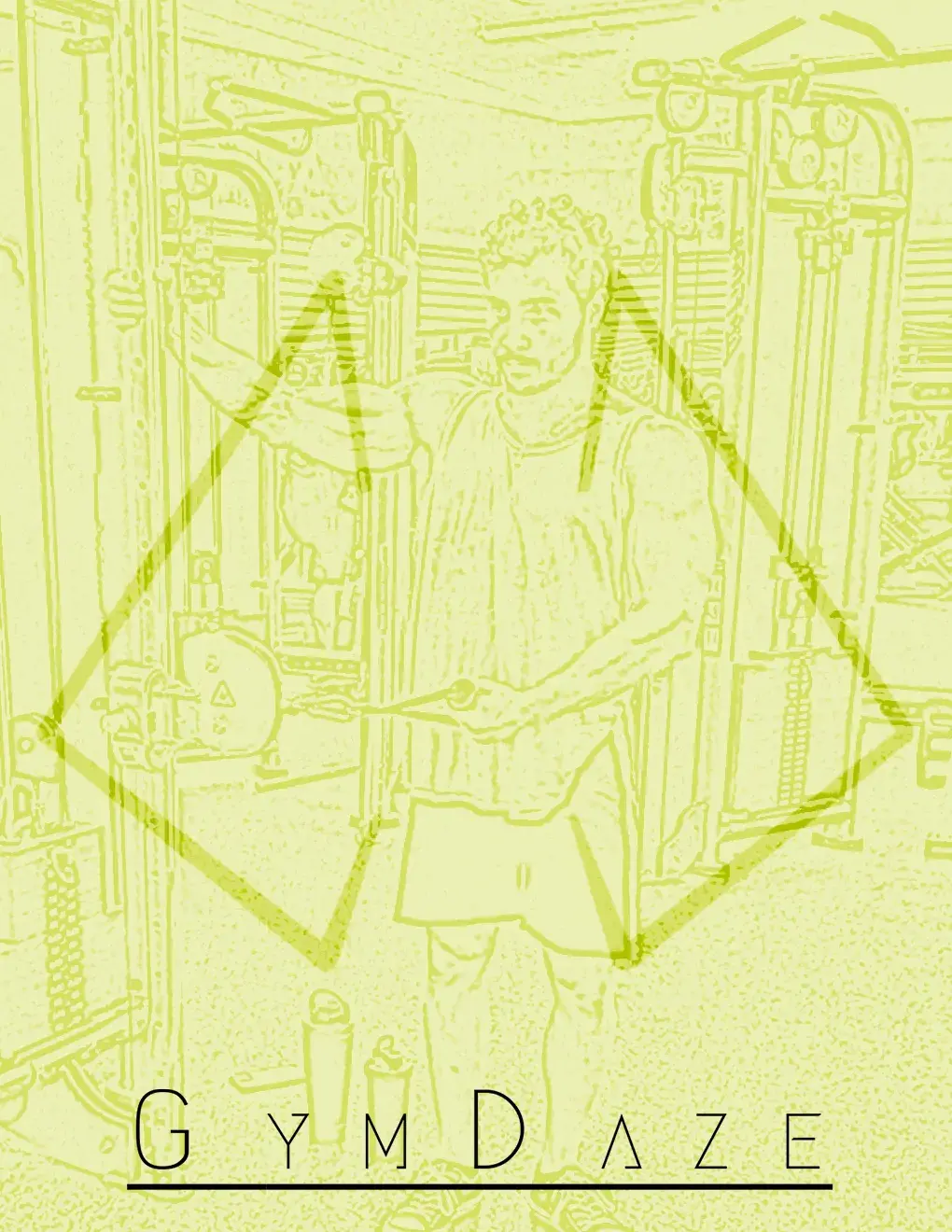 Yellow-green branded interior page from the Shoulder Focus program